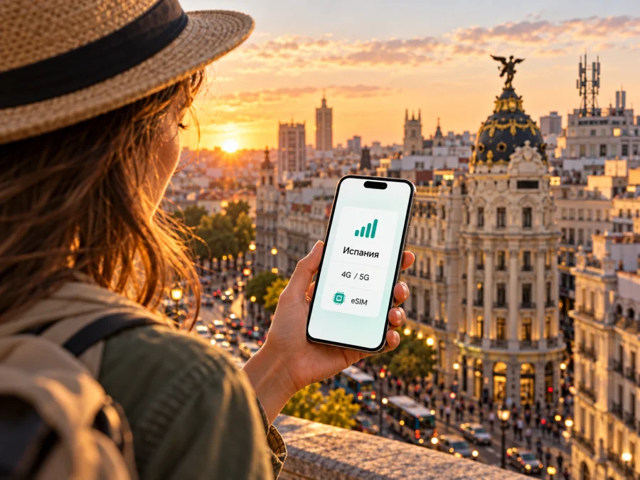 Vodafone eSIM в Испании: подключение и активация