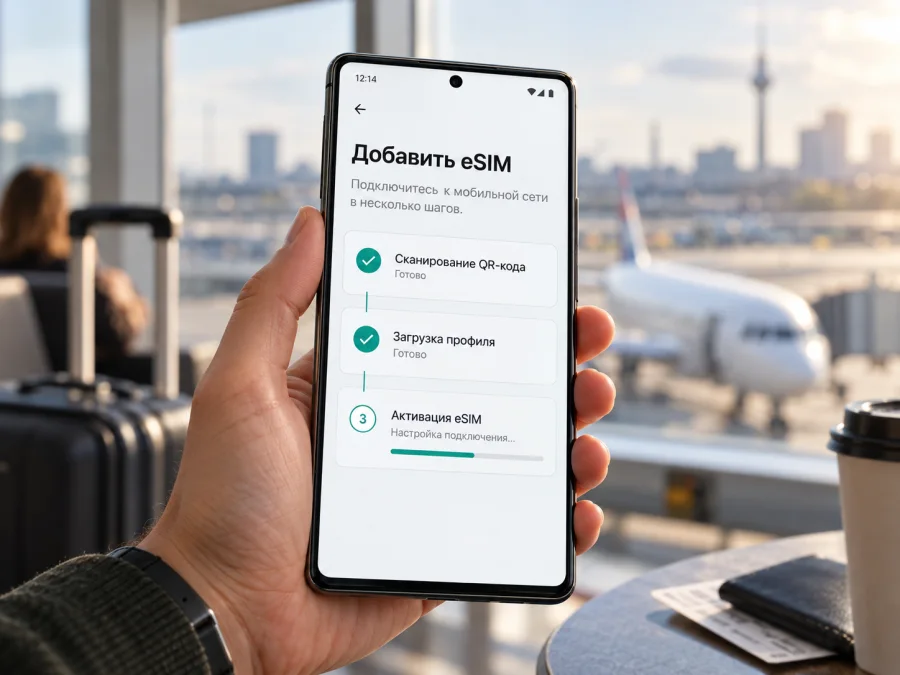 Google Pixel 6 Pro с eSIM: настройка и проверка