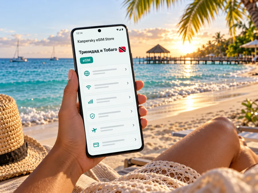 eSIM в Краун-Пойнте: интернет на Тобаго