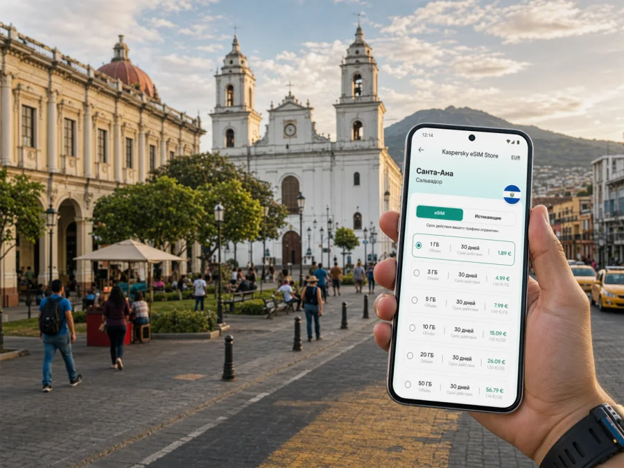 eSIM для Санта-Аны: интернет в поездке