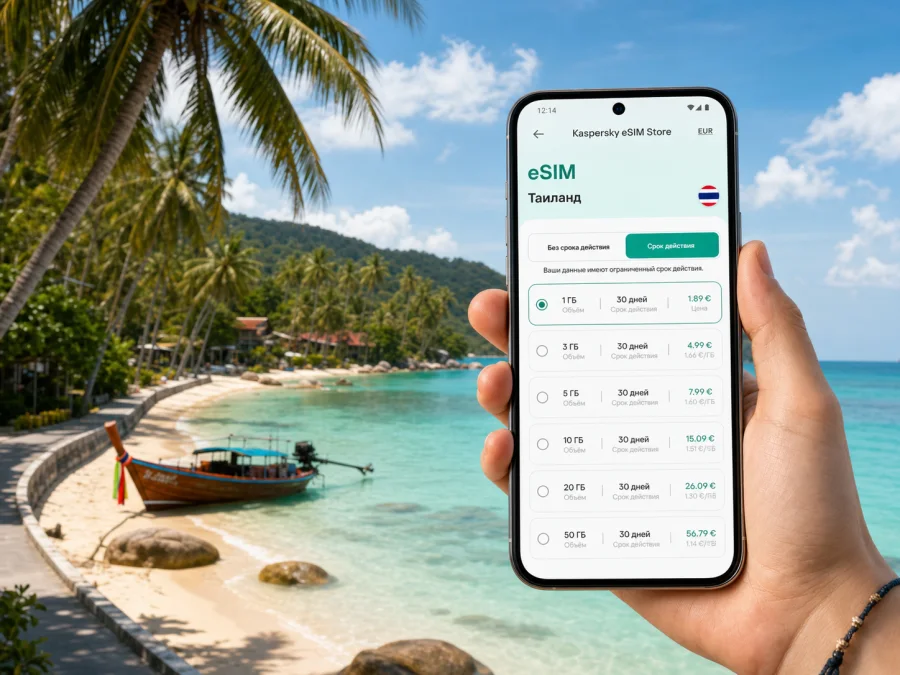 eSIM для Ко Самуи: интернет и связь в поездке