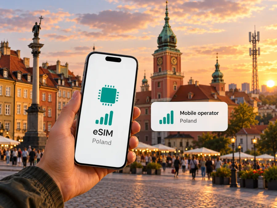 Orange eSIM в Польше: что проверить