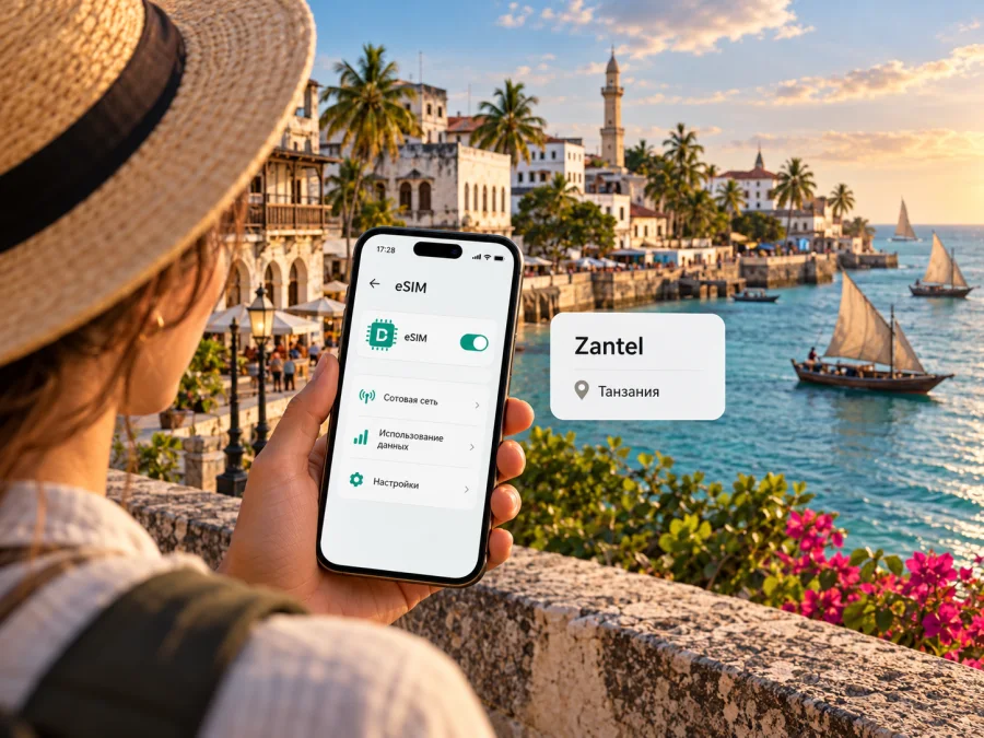 Zantel eSIM в Танзании: что проверить