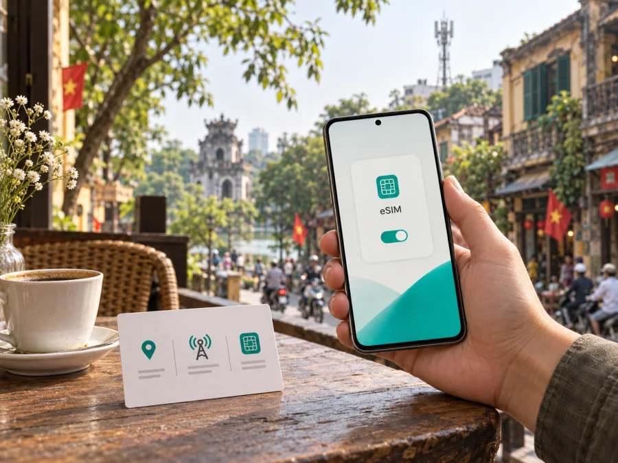 MobiFone eSIM во Вьетнаме: подключение и активация