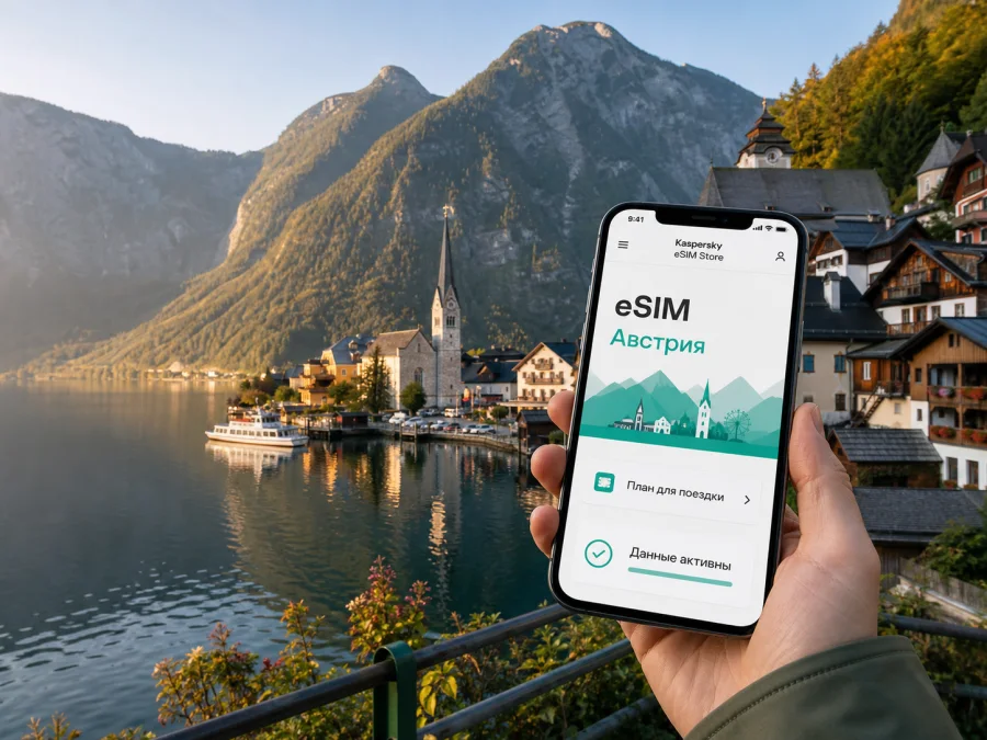 eSIM для Гальштата: мобильная связь и интернет