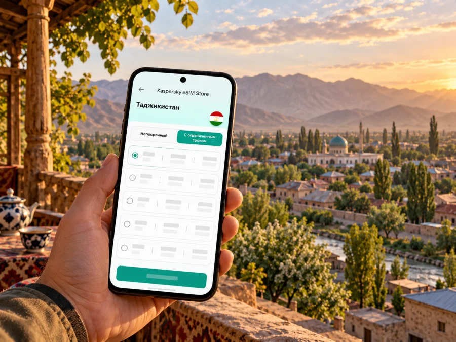 eSIM в Исфаре: интернет в поездке по Таджикистану