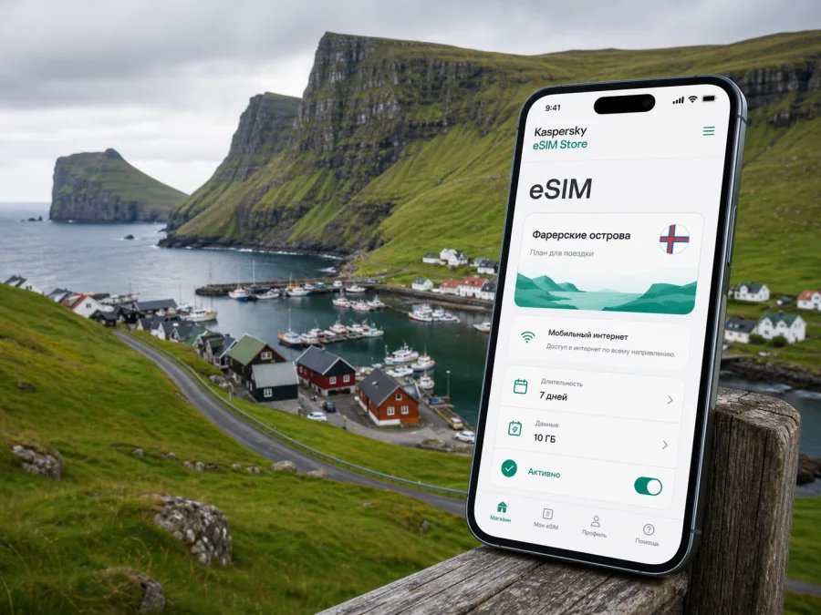 eSIM для Вестманны: интернет в поездке