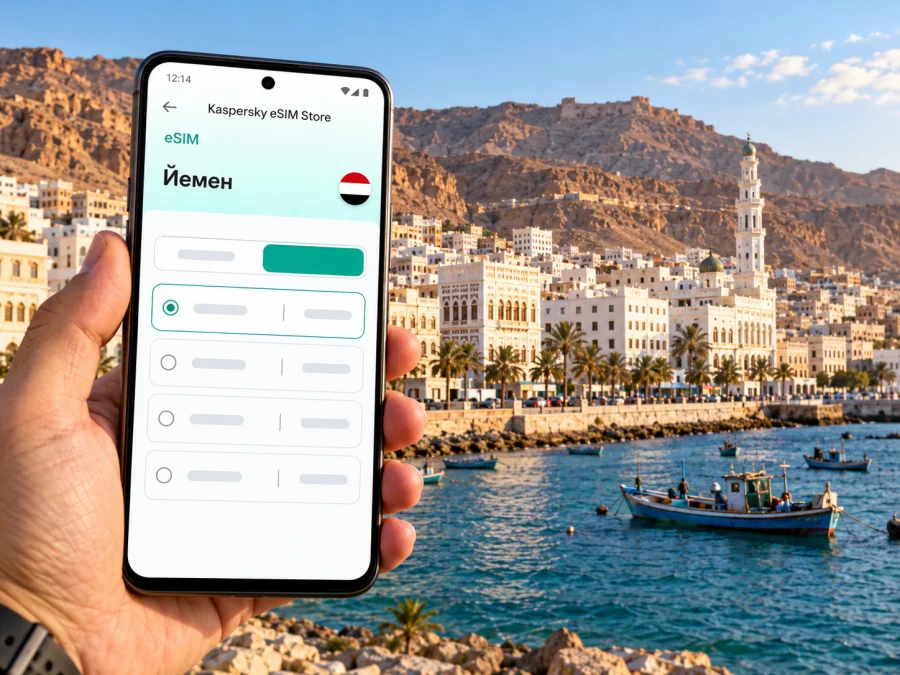 eSIM в Мукалле: мобильный интернет в Йемене
