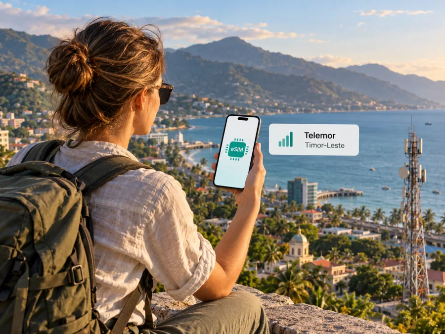 Telemor eSIM в Тимор-Лешти: подключение и поездка