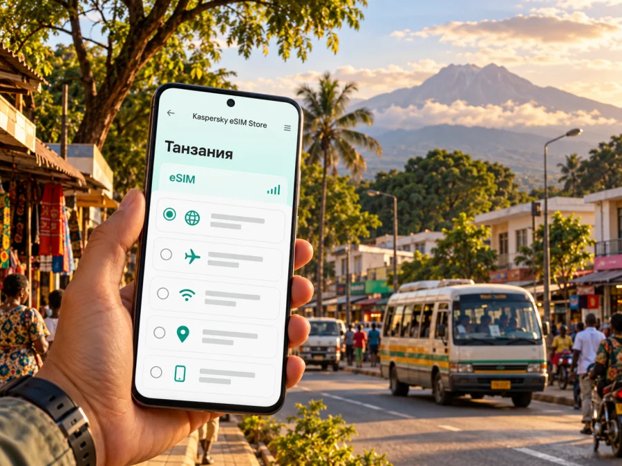 eSIM в Аруше: мобильный интернет в Танзании