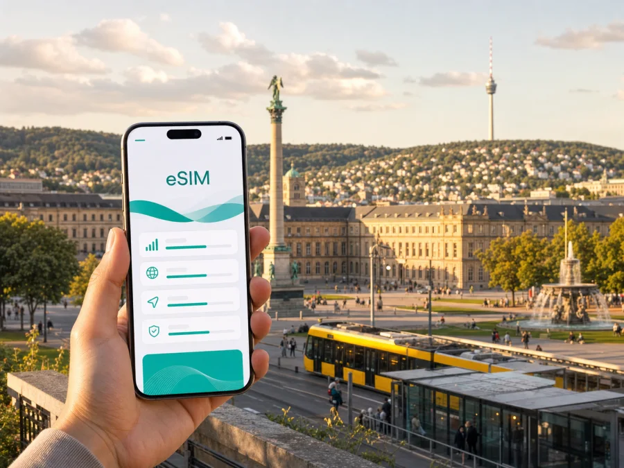 eSIM для Штутгарта: интернет и связь в поездке