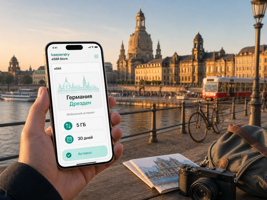 eSIM в Дрездене: мобильный интернет в поездке