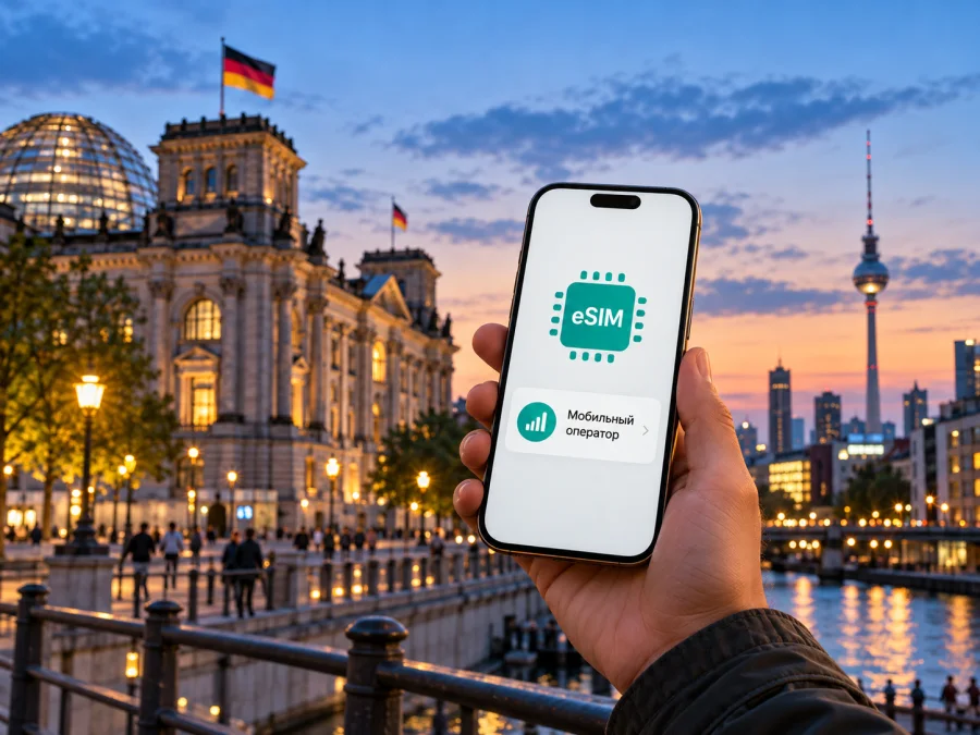 Vodafone Germany eSIM в Германии: подключение