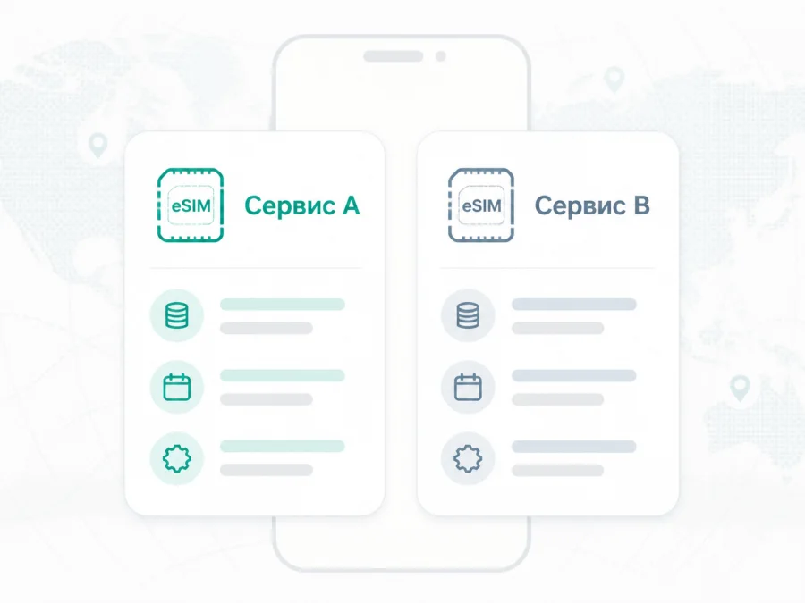 Kaspersky eSIM Store и Airalo: сравнение