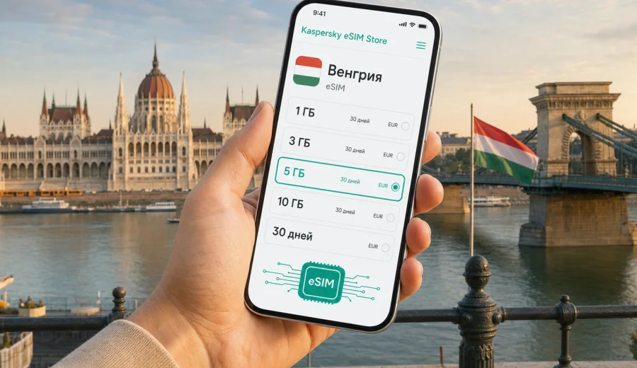 eSIM для Венгрии: связь и интернет