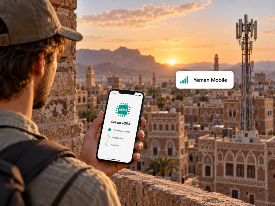 Yemen Mobile eSIM в Йемене: что проверить