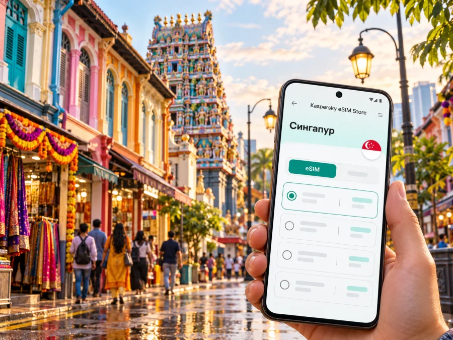 Маленькая Индия: eSIM и интернет в Сингапуре