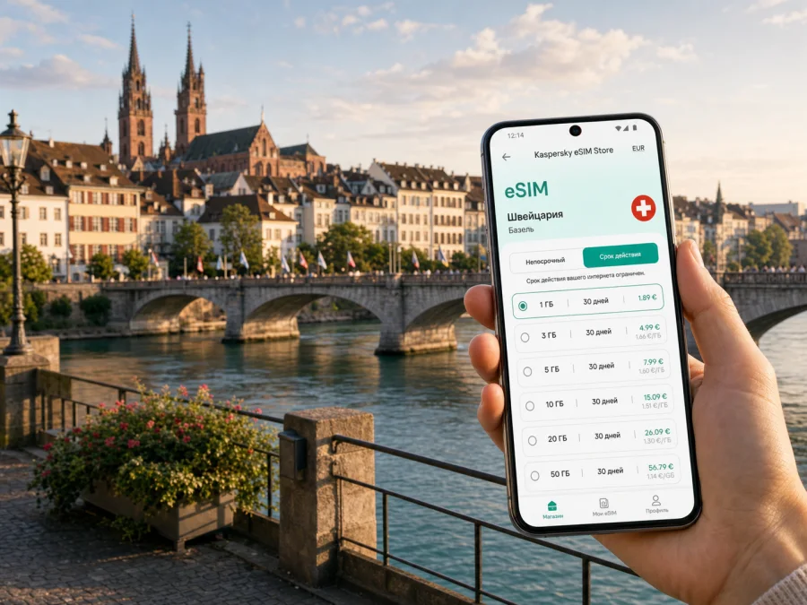 Базель eSIM: интернет и связь в поездке