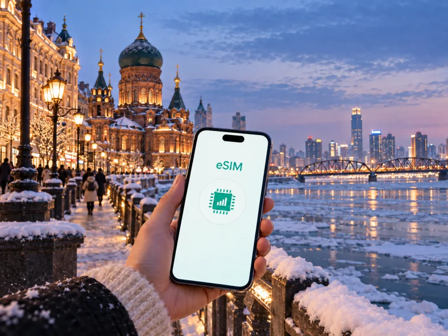 eSIM в Харбине: интернет и связь в поездке