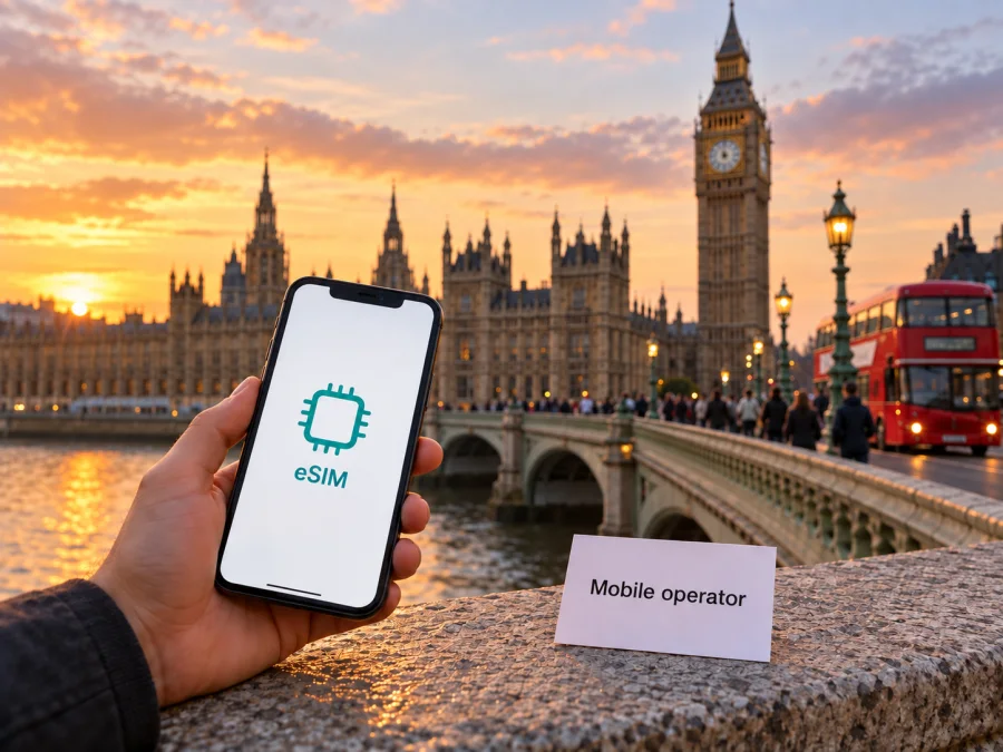 Vodafone eSIM в Великобритании: подключение
