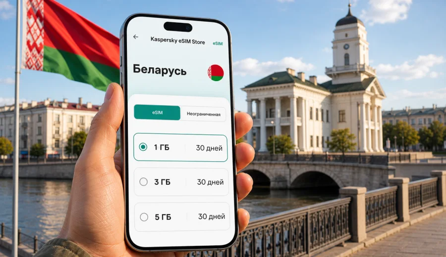eSIM для Беларуси: мобильный интернет