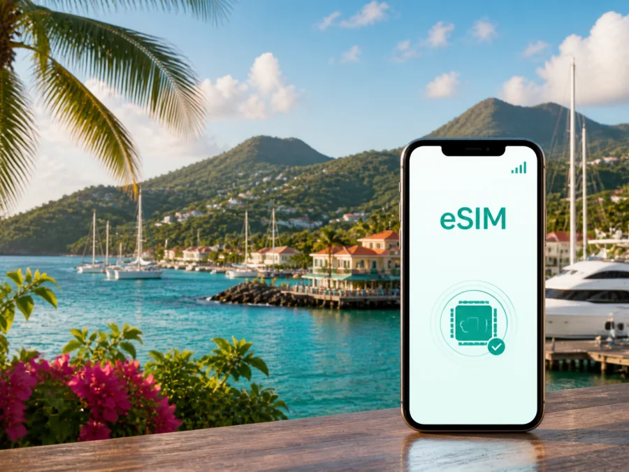 eSIM для Грос-Айлета — мобильный интернет