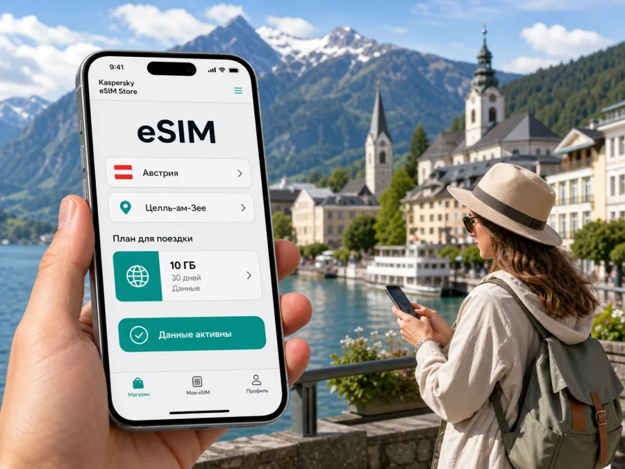 eSIM в Целль-ам-Зее: интернет в поездке