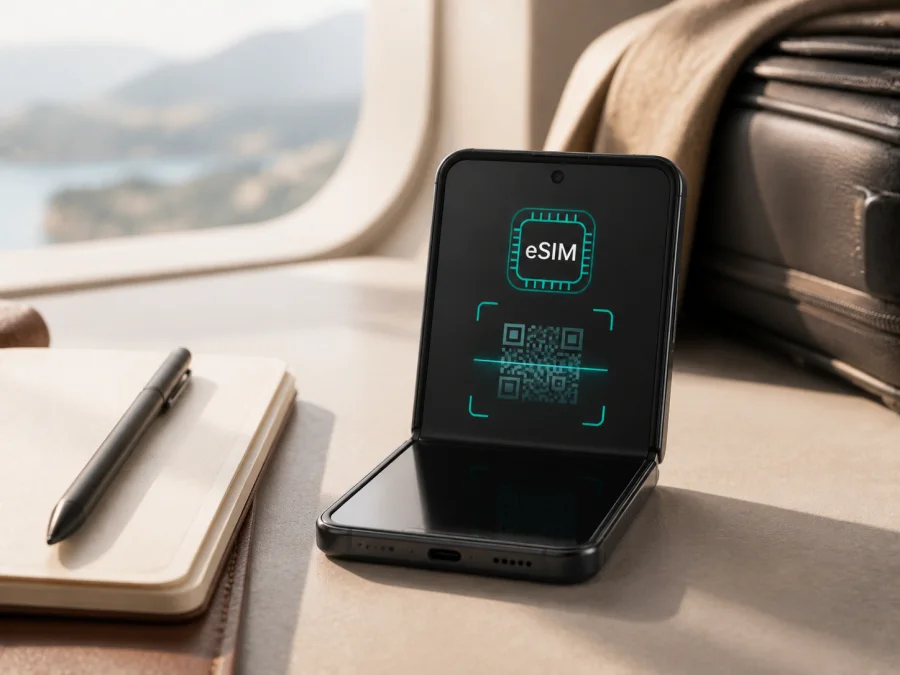 Samsung Galaxy Z Flip7 FE с eSIM: совместимость и установка