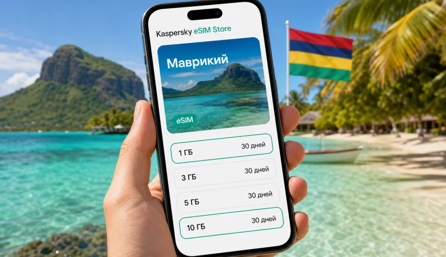 eSIM для Маврикия: связь и интернет