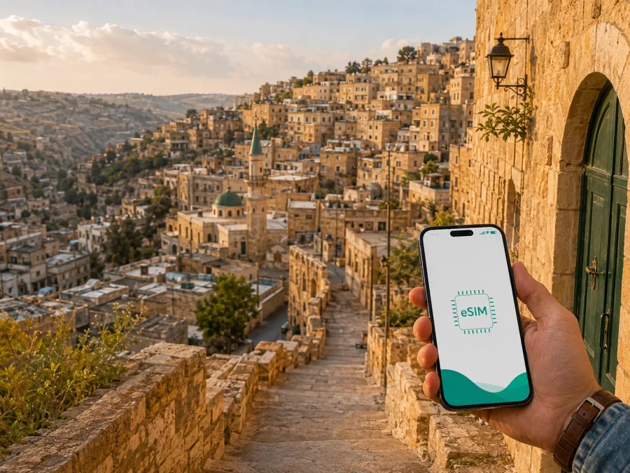 eSIM в Соле: мобильный интернет в Иордании