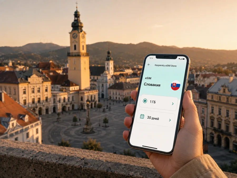 eSIM в Банска-Бистрице: интернет и связь