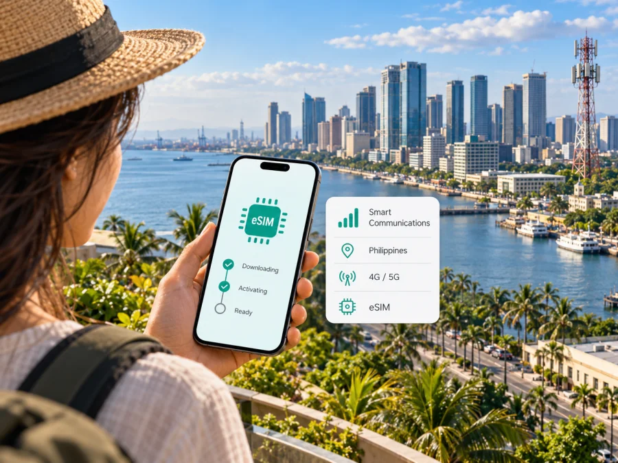 Smart Communications eSIM на Филиппинах: подключение