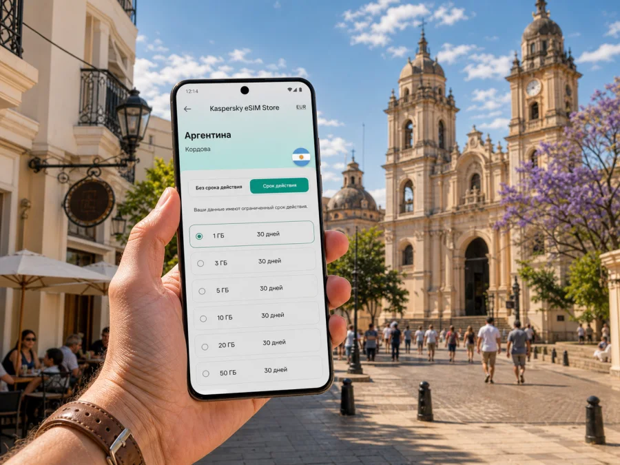 eSIM в Кордове: мобильный интернет в поездке