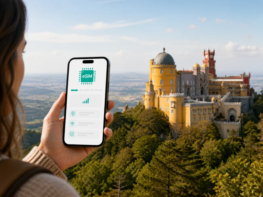 eSIM для Синтры: интернет и связь в поездке