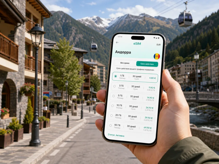 eSIM в Энкампе: интернет и связь в поездке