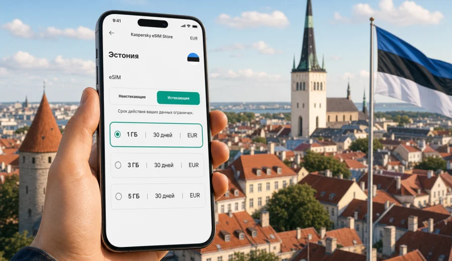 eSIM для Эстонии: мобильный интернет