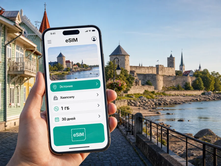 eSIM для Хаапсалу: интернет в поездке