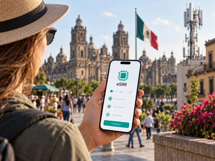 Telcel eSIM в Мексике: подключение для туриста