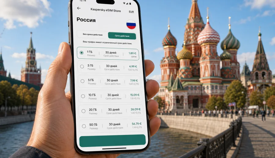 eSIM в России: мобильная связь и интернет