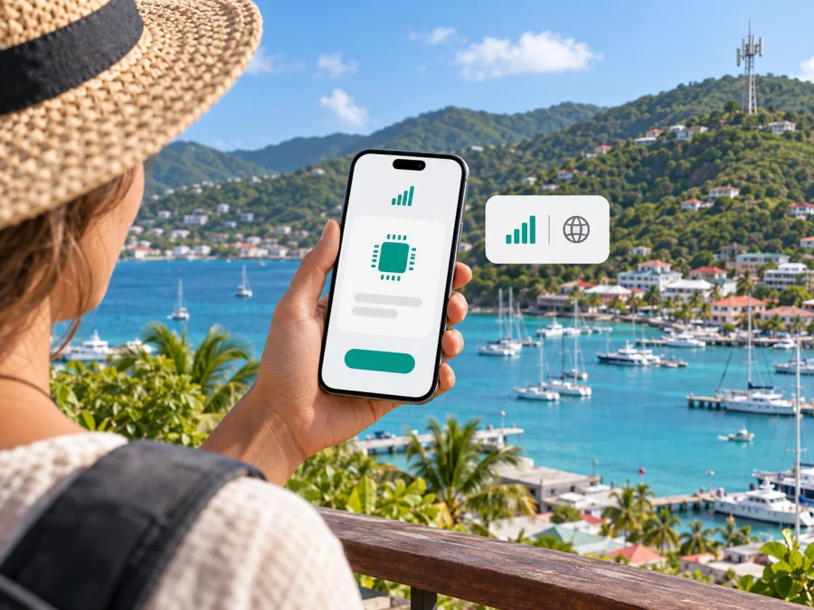 Digicel eSIM на Британских Виргинских островах