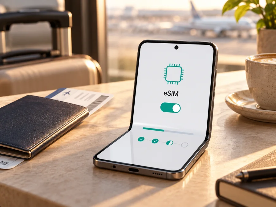 Samsung Galaxy Z Fold5 5G и eSIM: настройка