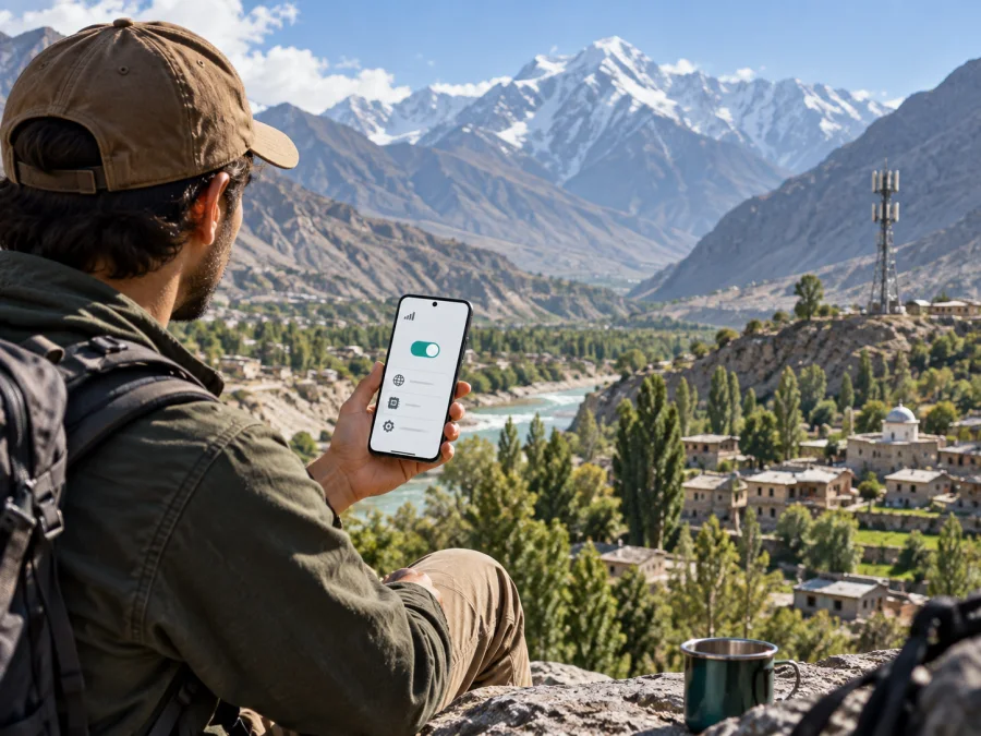 AJK and Gilgit-Baltistan eSIM в Пакистане: что проверить