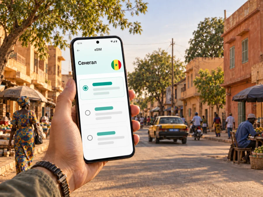 eSIM для Тамбакунды: мобильный интернет в поездке