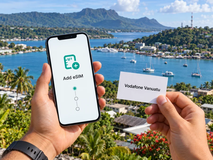 Vodafone Vanuatu eSIM в Вануату: что проверить