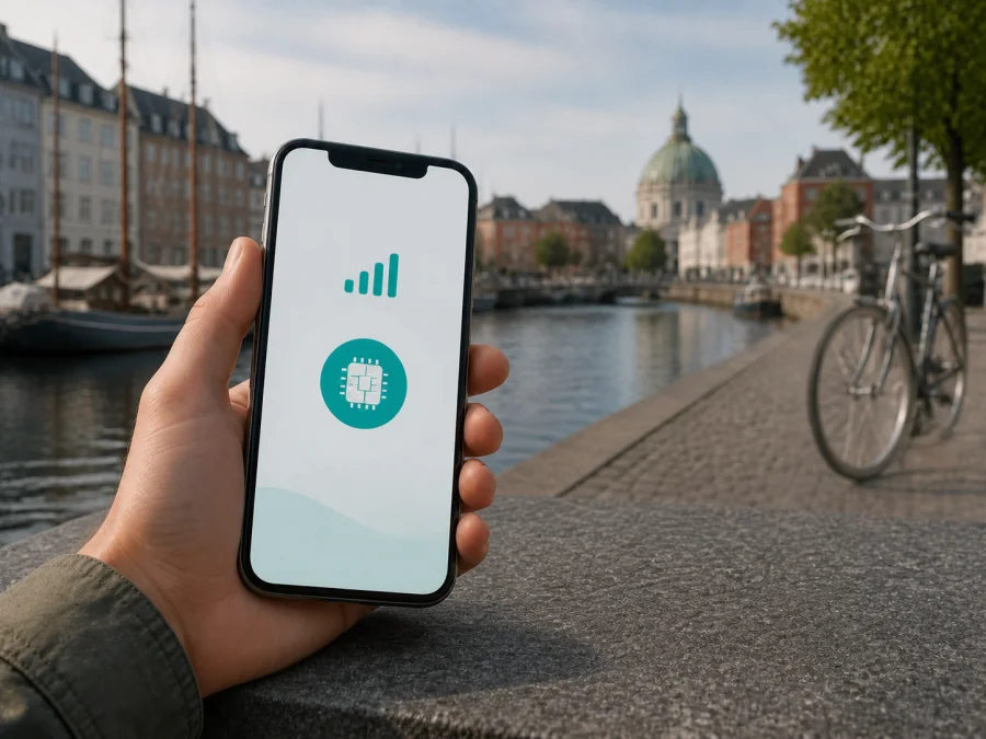 3 eSIM в Дании: подключение и интернет в поездке