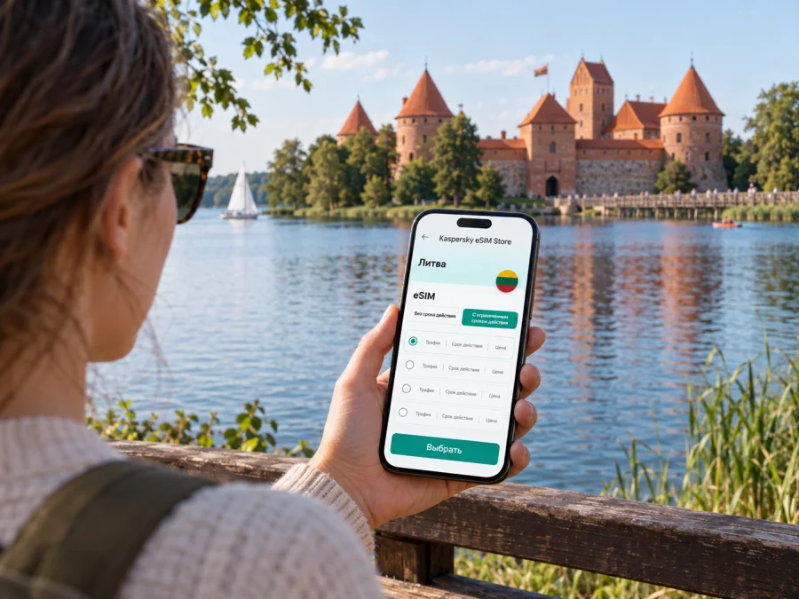 eSIM в Тракае: мобильный интернет в Литве
