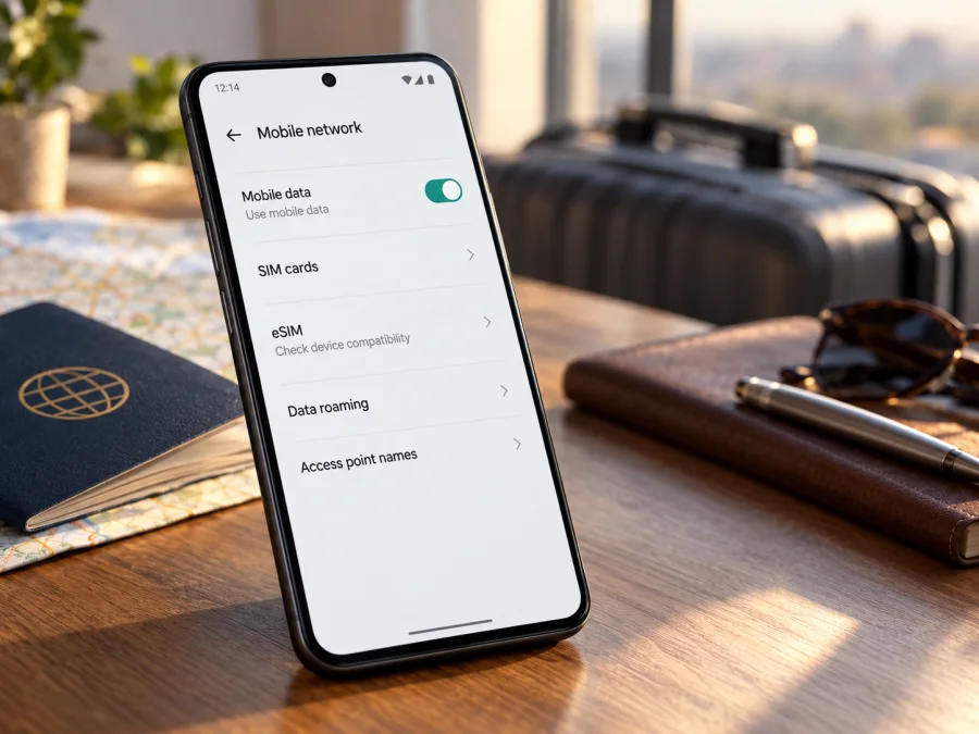 Realme GT 8 Pro 128GB 5G eSIM: проверка поддержки