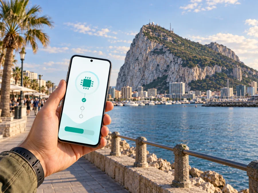 Gibtelecom eSIM в Гибралтаре: подключение