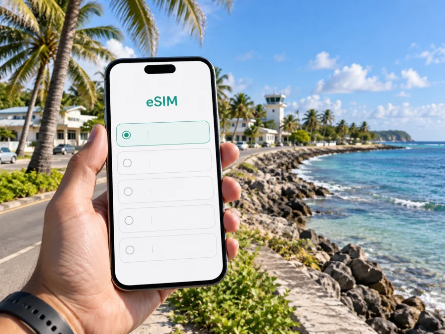 Ярен: eSIM для мобильного интернета в Науру