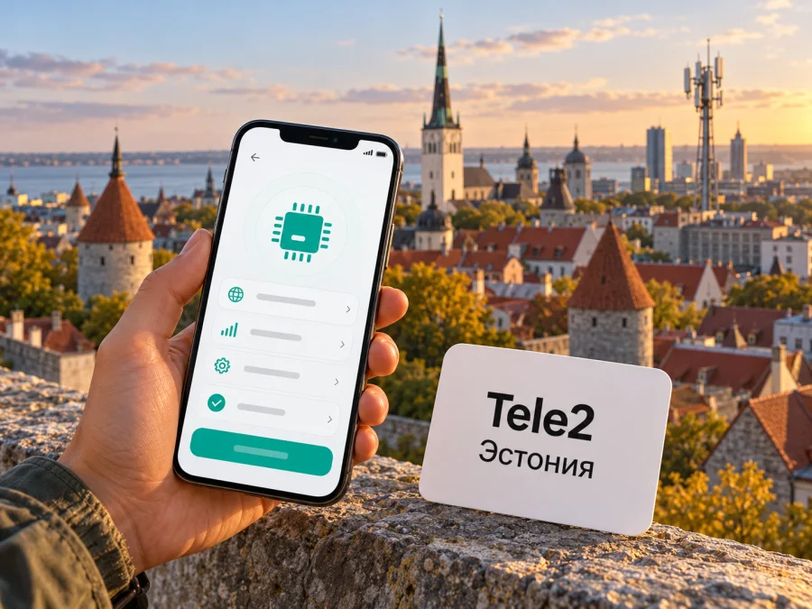Tele2 eSIM в Эстонии: подключение и совместимость